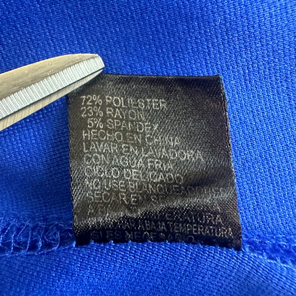 Gianni Bini royal blue skater dress size large with pockets - Picture 8 of 8